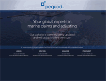 Tablet Screenshot of pequodassociates.com
